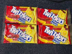 lot 166 image: 4 Bags of Twizzlers Filled Twists