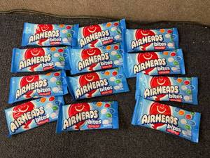 lot 202 image: 12 Packs of Airhead Bites
