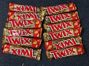 lot 204 image: 12 Bars of Twix