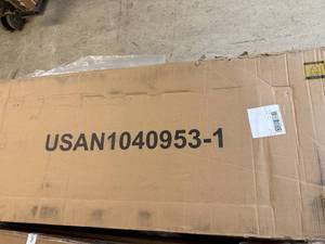 lot 15 image: Full Sized Platform Bed Frame - Gray