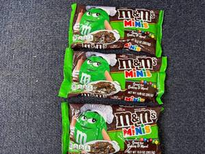 lot 188 image: 3 Bags of M&Ms Minis