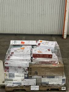 lot 7 image: Massive Pallet of Brand Name Faucets, Shower Fixtures, Towel Bars & Bath Hardware  Untouched Wholesale Load (Returns)  Home Improvement