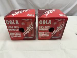 lot 11 image: SSS. 2x 4pk Mighty PrePro Post biotics Soda-Cola