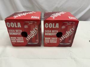 lot 12 image: SSS. 2x 4pk Mighty PrePro Post biotics Soda-Cola