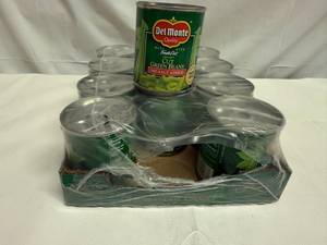 lot 48 image: 12x 8oz DelMonte Cut Green Beans