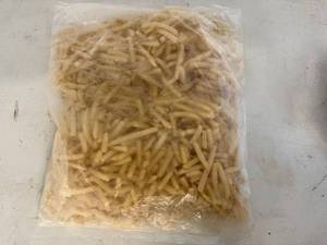 lot 90 image: B. 5lbs Shoe String Cut French Fries(like MacDonalds)