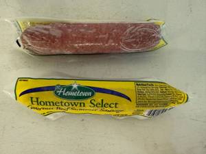 lot 93 image: 10x 5oz Hometown Select Beef Summer Sausage