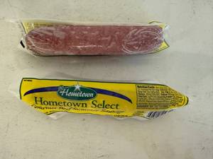 lot 95 image: 10x 5oz Hometown Select Beef Summer Sausage