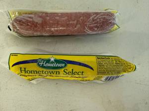 lot 96 image: 10x 5oz Hometown Select Beef Summer Sausage
