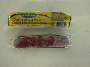 lot 98 image: 10x 5oz Hometown Select Beef Summer Sausage
