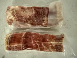 lot 103 image: 2.40lbs Bacon Natural Hickory Smoked-Wright Brand