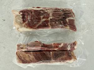 lot 104 image: 2.40lbs Bacon Natural Hickory Smoked-Wright Brand