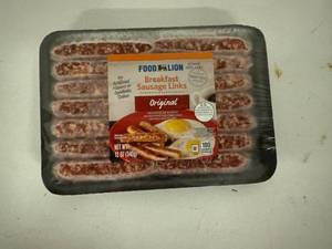 lot 111 image: A. 6x 12oz Orignal Breakfast Sausage Links
