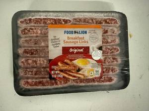 lot 113 image: A. 6x 12oz Orignal Breakfast Sausage Links