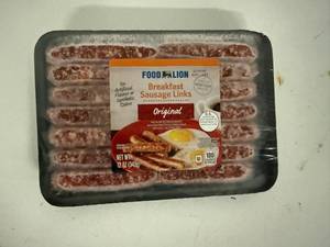 lot 114 image: A. 6x 12oz Orignal Breakfast Sausage Links