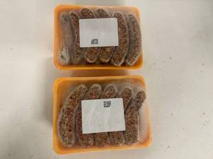 lot 115 image: B. 2x 10ct Traditional Bratwursts
