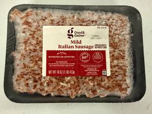 lot 169 image: 4x 16oz Mild Italian Sausage