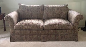 lot 37 image: Sensational Sofa  Couch by Stickley