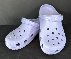 lot 89 image: Lavender Crocs Size 9 Womens 11 Mens