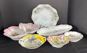 lot 90 image: Vintage Serving Bowls by RS Prussia, Noritake, Silesia, RS of Germany and More