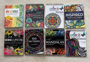 lot 165A image: Amazing Adult Coloring Books