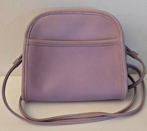 lot 124 image: Coach Vintage Rare Abbie Lavender Leather Crossbody Bag