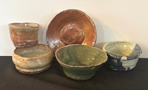 lot 280 image: Collection of Pretty Pottery by MP