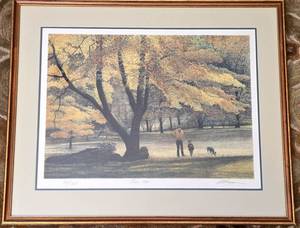 lot 25A image: Signed & Numbered Harold Altman Trio 1984 Lithograph
