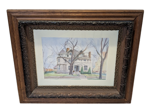 lot 161 image: Beautifully Framed Watercolor Painting by Savage #2