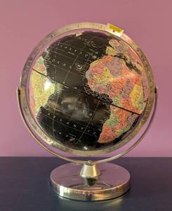 lot 166 image: Replogle Britannica Rotating Black Globe