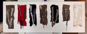 lot 34A image: A Series of Losses Original Mixed Media Artwork by Beth Barron