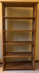 lot 261 image: Stunning Vintage Shelving Unit  Display  Bookcase