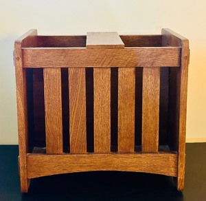 lot 255 image: Stickley Magazine Rack