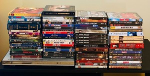 lot 256 image: Movie Night with Oppo DV-970HD DVD Player and Variety of Awesome Movies