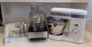 lot 332 image: Cuisinart Food Processor and Mixer