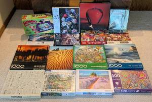 lot 341 image: Assorted Puzzles