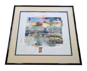 lot 338 image: Large Abstract Print by Joanne Miller Rafferty