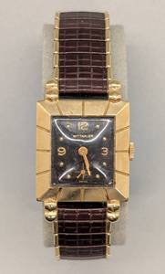 lot 151AA image: 14k Wittnauer Swiss Wristwatch