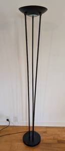 lot 352 image: Decorative Black Floor Lamp