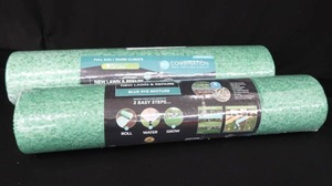 lot 68 image: 2 NEW ROLLS GROW TRAX LAWN SEED  FERTILIZER  MULCH