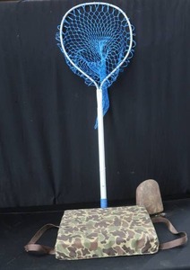 lot 77 image: FISHING NET, SEAT AND MORE