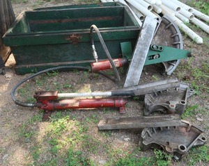 lot 91 image: BLACK HAWK HYDRAULIC PIPE BENDER