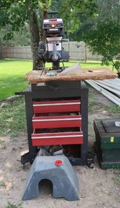 lot 92 image: SEARS CRAFTSMAN RADIAL SAW