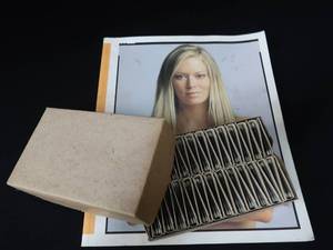 lot 27 image: FULL BOX OF VINTAGE MATCHES  BOOK OF PORTRAITS