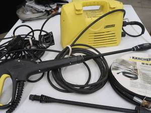 lot 45 image: KARCHER PRESSURE WASHER PLUS