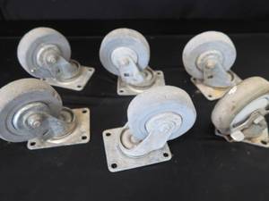 lot 143 image: METAL CASTERS