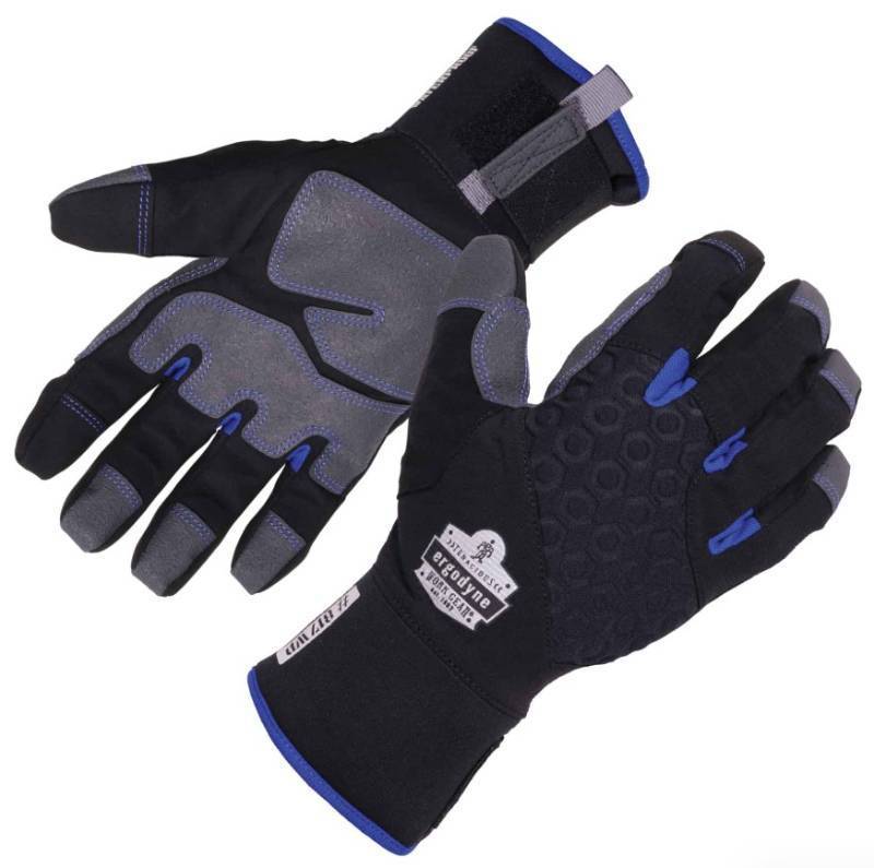 lot 851 image: NEW Ergodyne ProFlex 817WP Thermal Waterproof Winter Work Gloves - Reinforced Palms - MEDIUM
