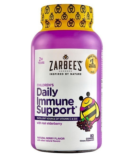 lot 173 image: NEW Zarbees Naturals Childrens Elderberry Immune Support Gummies, 80 ct.