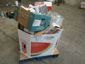 lot 100 image: Pallet of Store Overstock and Ecommerce Product and Returns