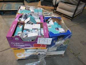 lot 139 image: Pallet of Store Overstock and Ecommerce Product and Returns - WassersteinLectron Mixed